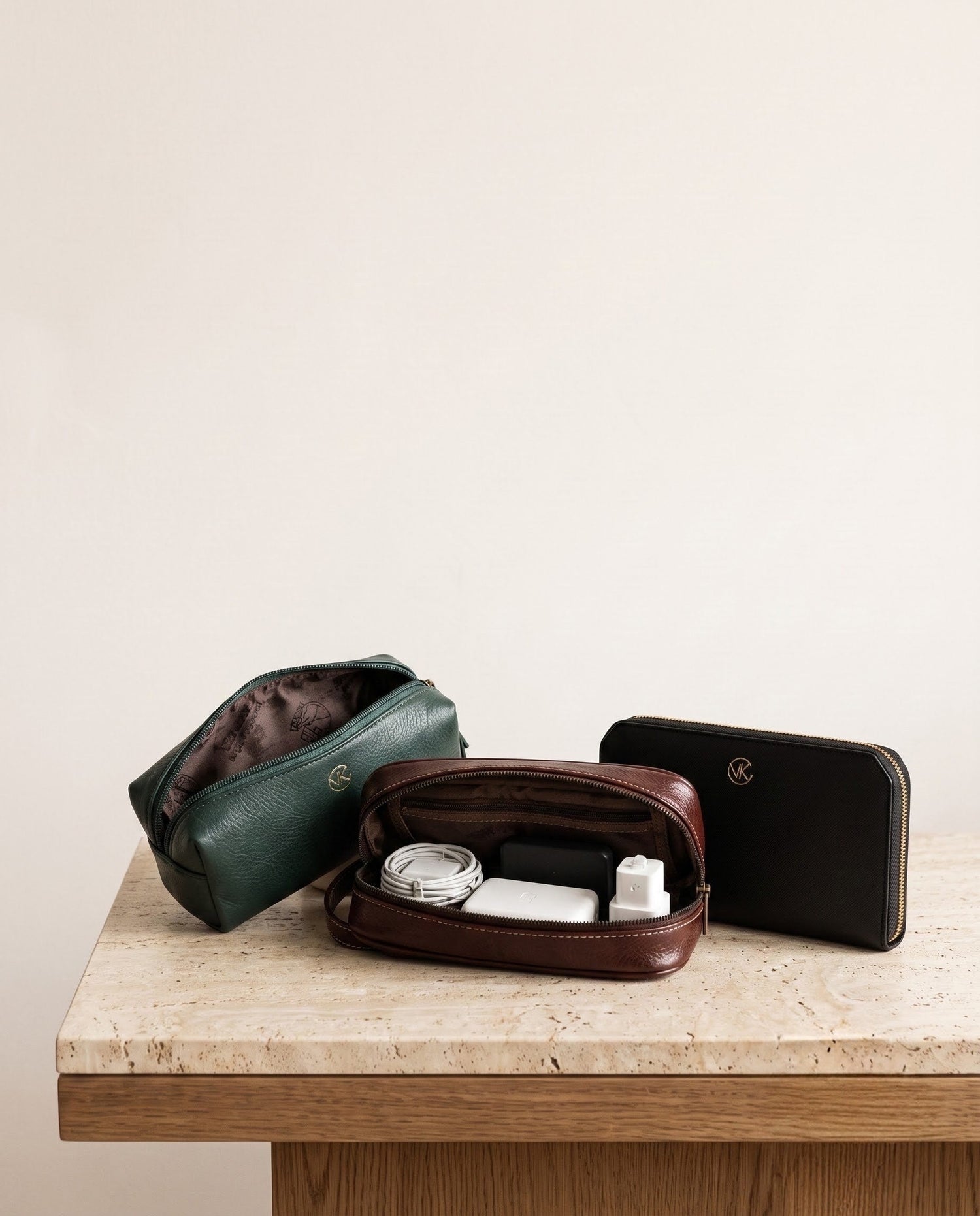 VK by CREDO Accessories — vegan leather pouches and wallet